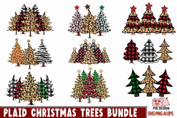 Buffalo Plaid Leopard Christmas Tree SVG Review