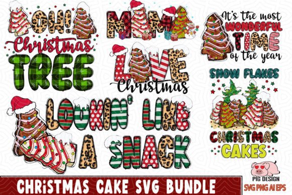 Christmas Tree Cake Sublimation Bundle Review