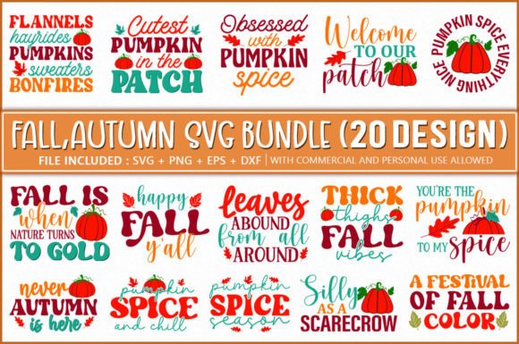 Fall SVG Bundle, Autumn SVG Review