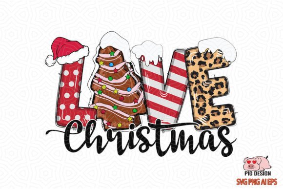 Love Christmas Cake Sublimation SVG Review