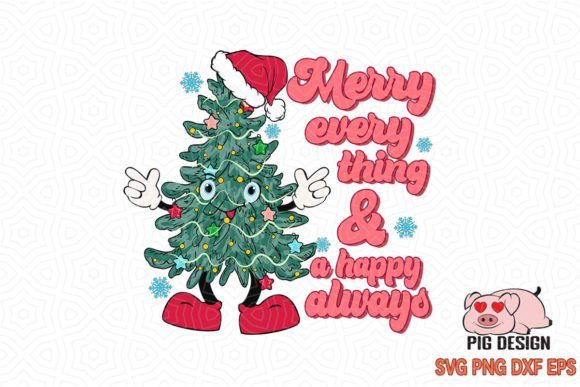 Merry Everything Christmas Tree SVG Review