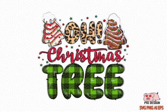 Oh Christmas Tree Cake Sublimation SVG Review