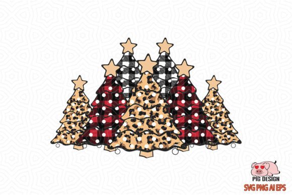 Pine Tree Leopard Christmas Sublimation Review