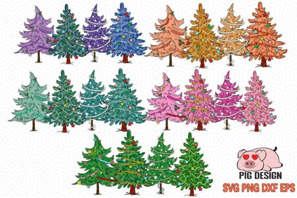 Review: Christmas Tree Sublimation Bundle SVG