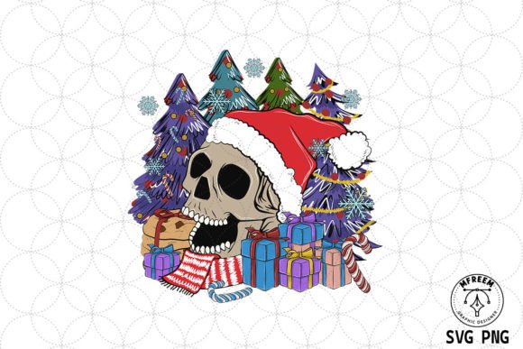 Skull Tree Gift Christmas Sublimation Review