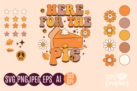 SVG Autumn Here for the Pie Review